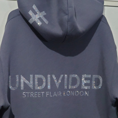 Graphite Grey Zip Up Undivided Premium Hoodie