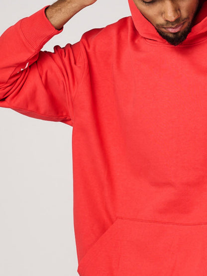 Flaming Red Stringless Hoodie