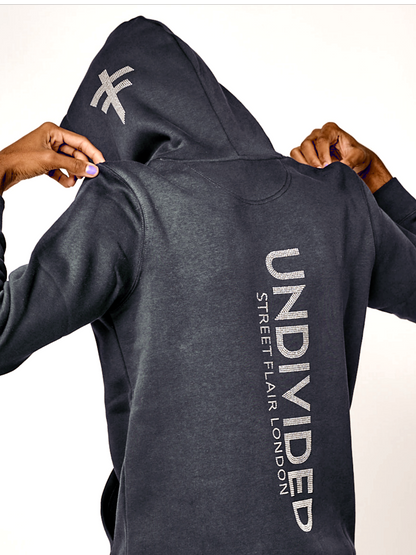 Men's Black Undivided Brushed Fleece Tracksuit