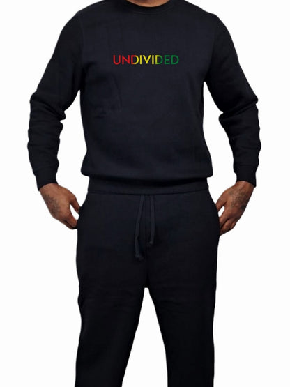 Men's Undivided Africa Black Undivided Flare Legged Tracksuit