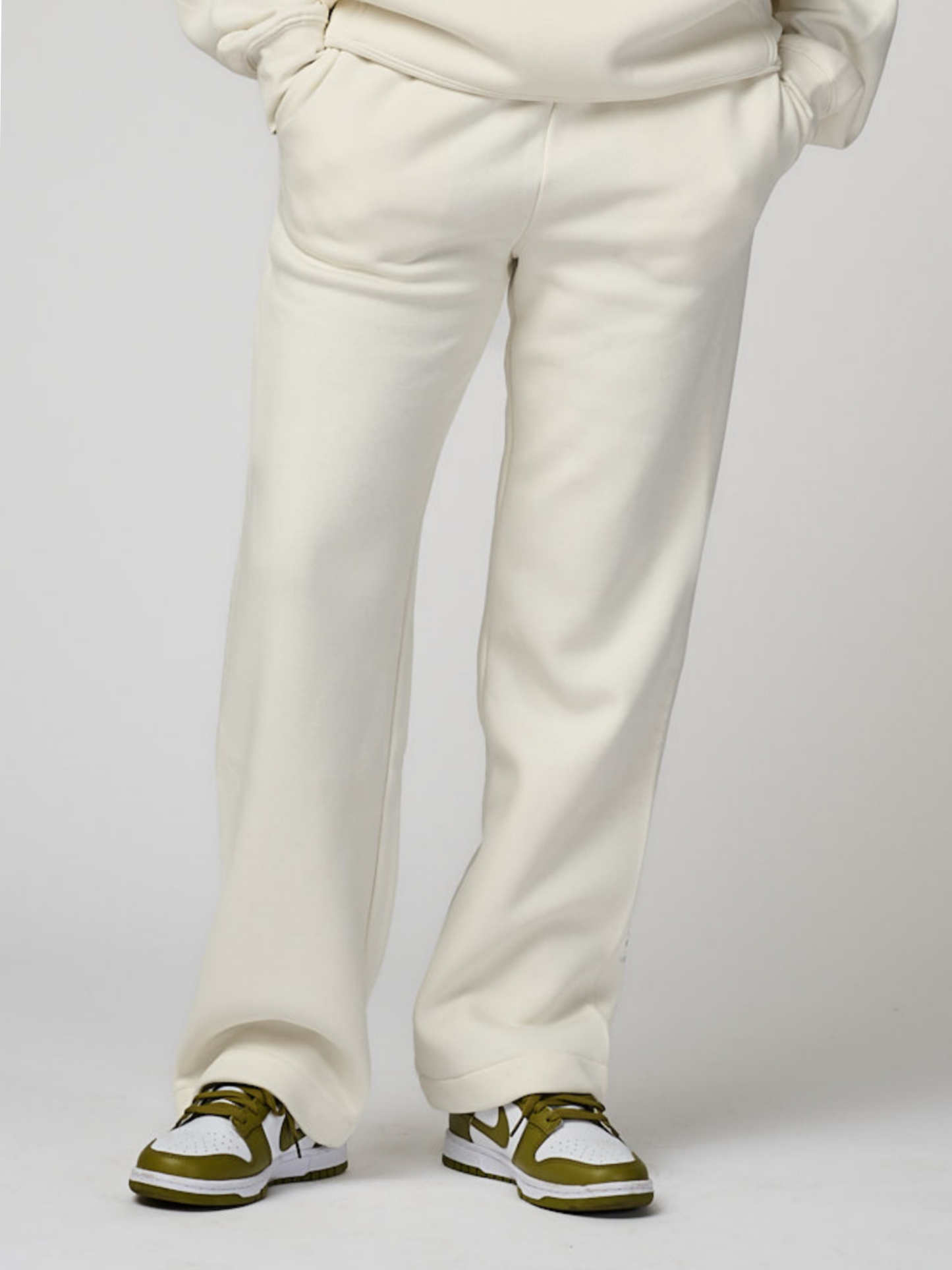 Ecru Flared Tracksuit Bottoms