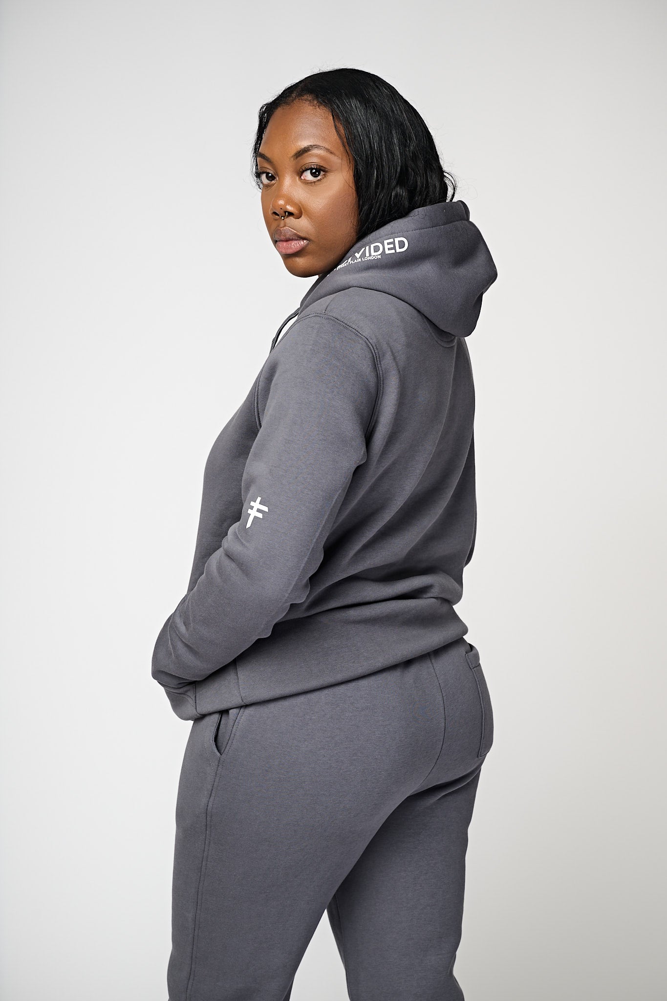 Women's Undivided Graphite Grey Tracksuit