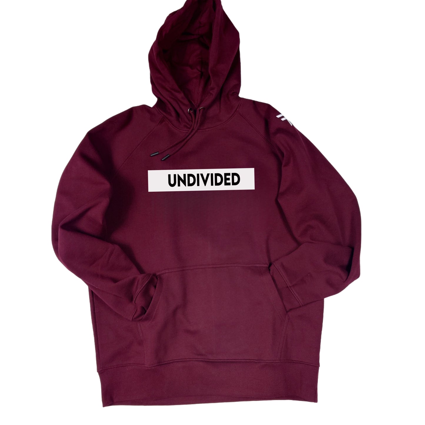 Burgundy Short Hooded Tracksuit Set