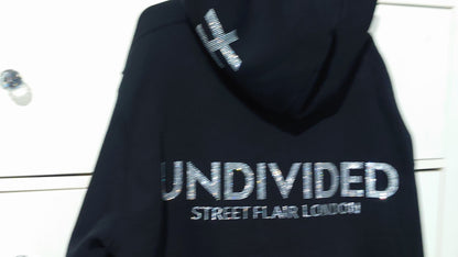 Black Zip Up Undivided Premium Hoodie