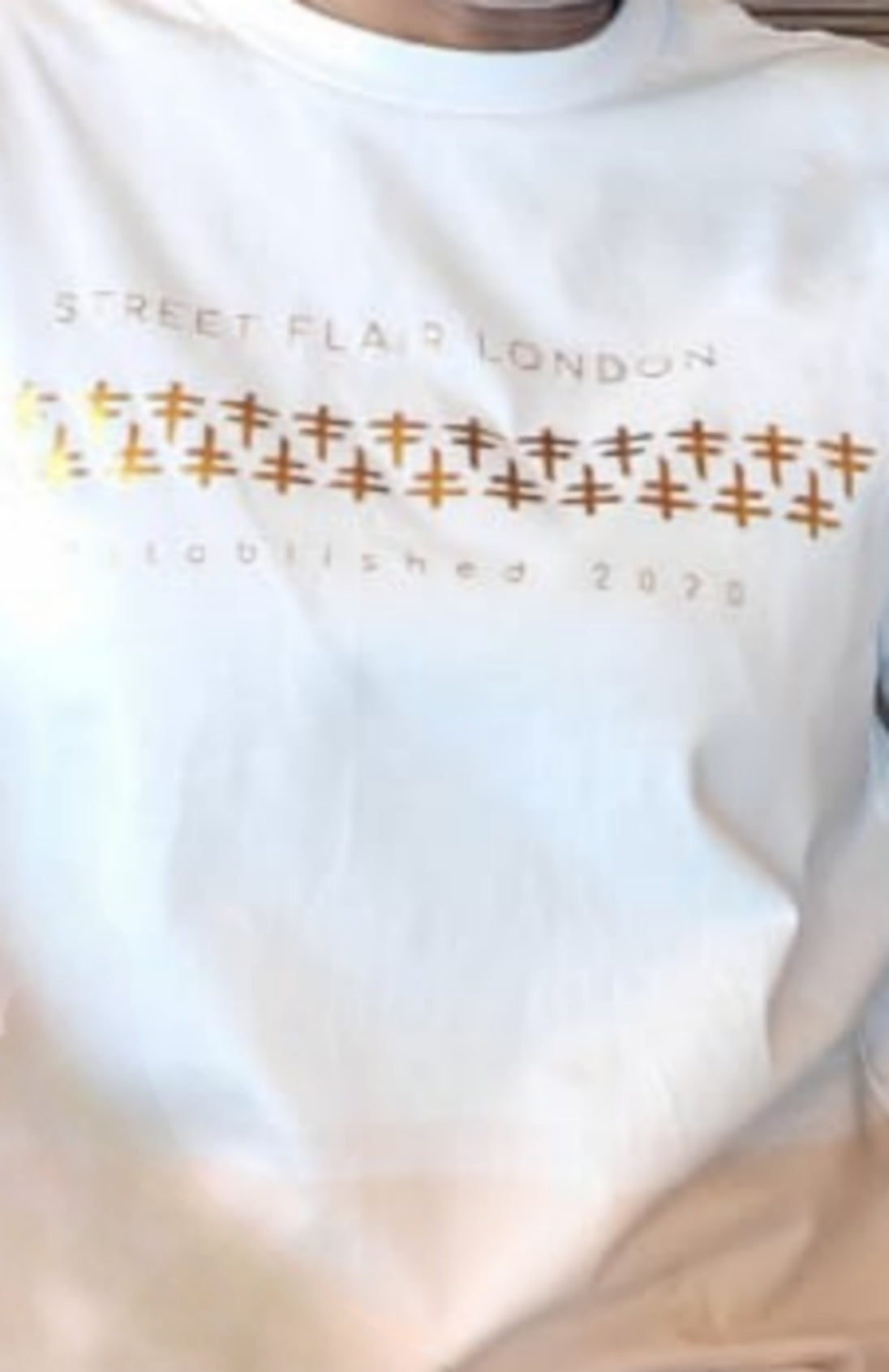 White UNDIVIDED Interlocking T Shirt