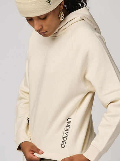 Sand Cropped Womens Hoodie