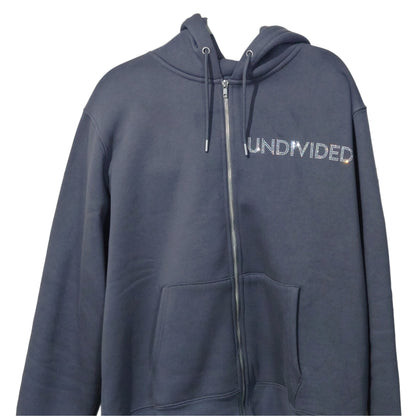 Graphite Grey Zip Up Undivided Premium Hoodie