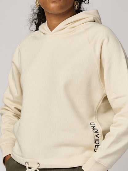 Sand Cropped Womens Hoodie