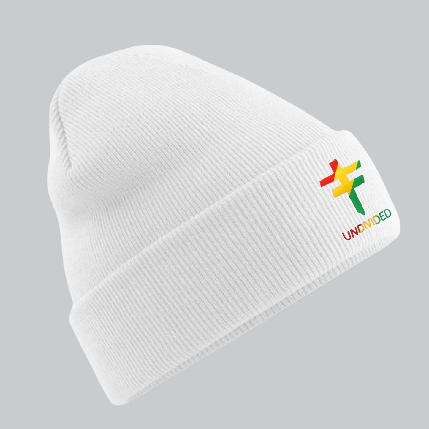 Africa Undivided Beanie (White)