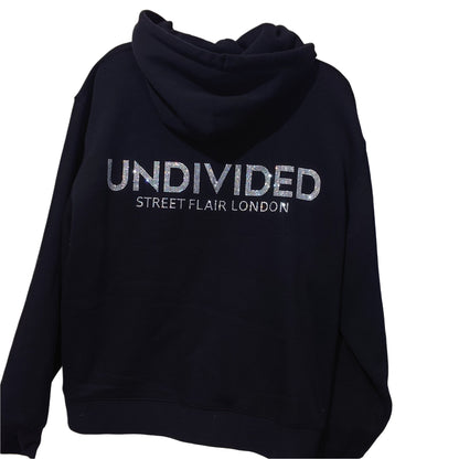 Black Zip Up Undivided Premium Hoodie