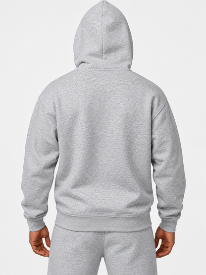Heather Grey Premium Hoodie