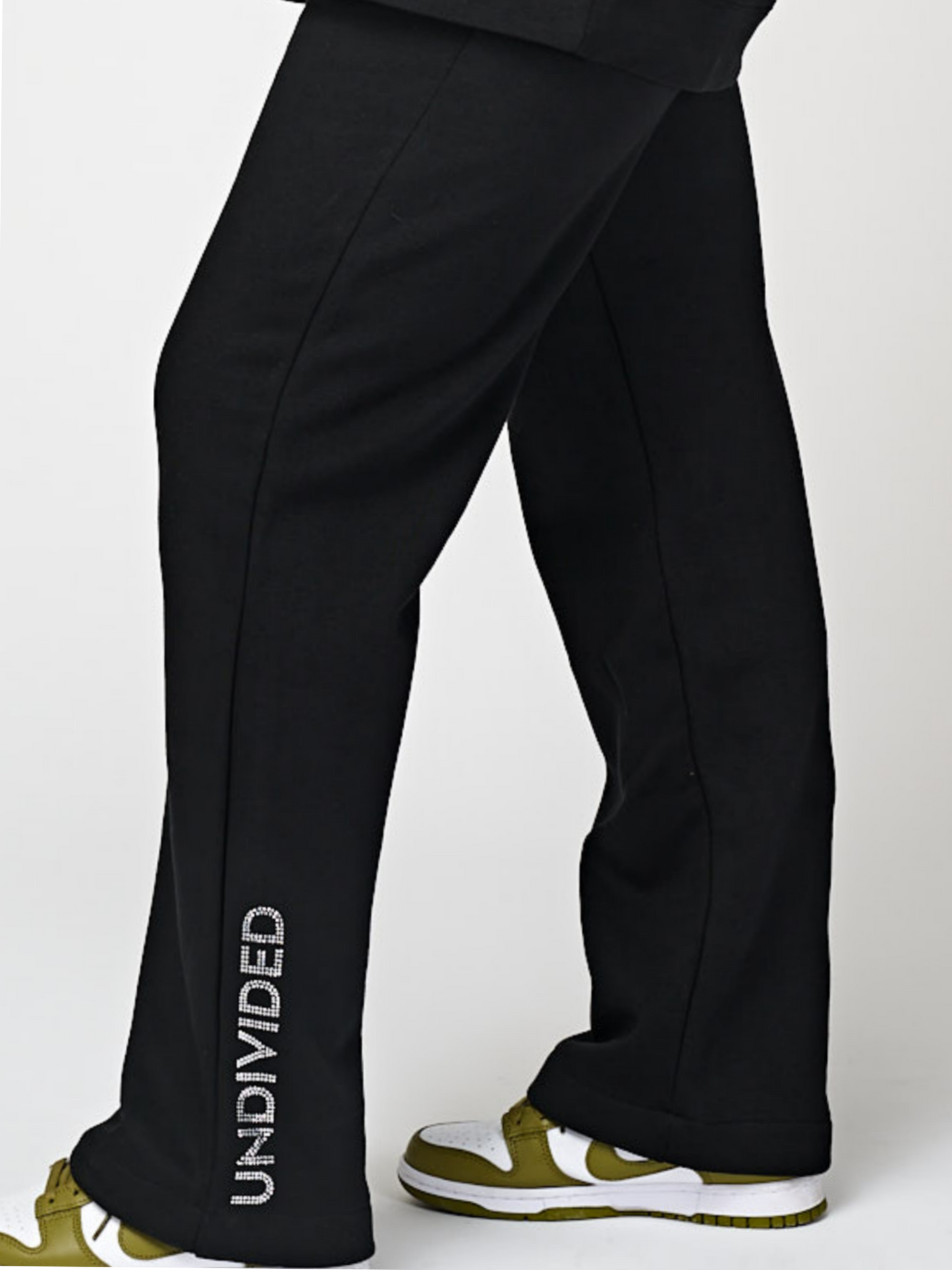 Black Flared Tracksuit Bottoms