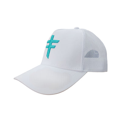 White Trucker Cap