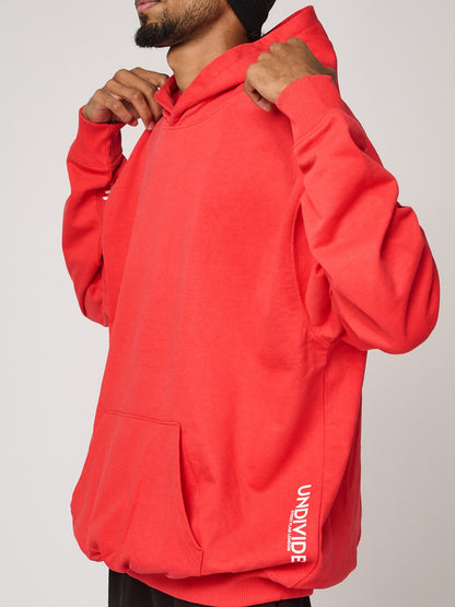 Flaming Red Stringless Hoodie