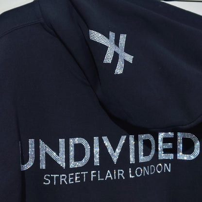 Black Zip Up Undivided Premium Hoodie