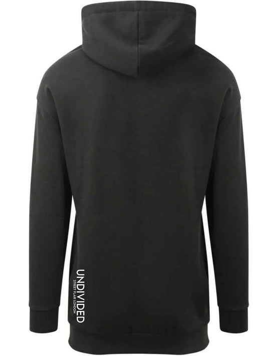 Women's Longline Hoodie Black