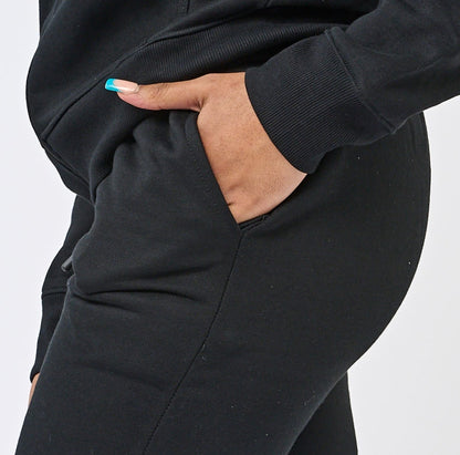 Black UNDIVIDED Zip-Up Tracksuit