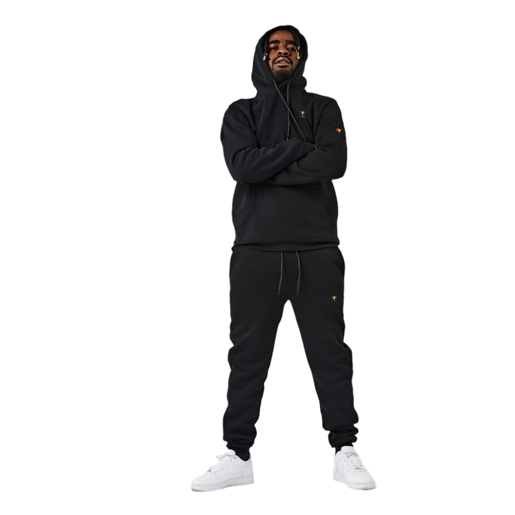 brushed fleece tracksuit