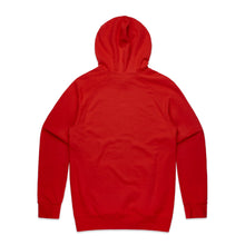 Charger l&#39;image dans la galerie, Sweat à capuche rouge avec logo classique brodé
