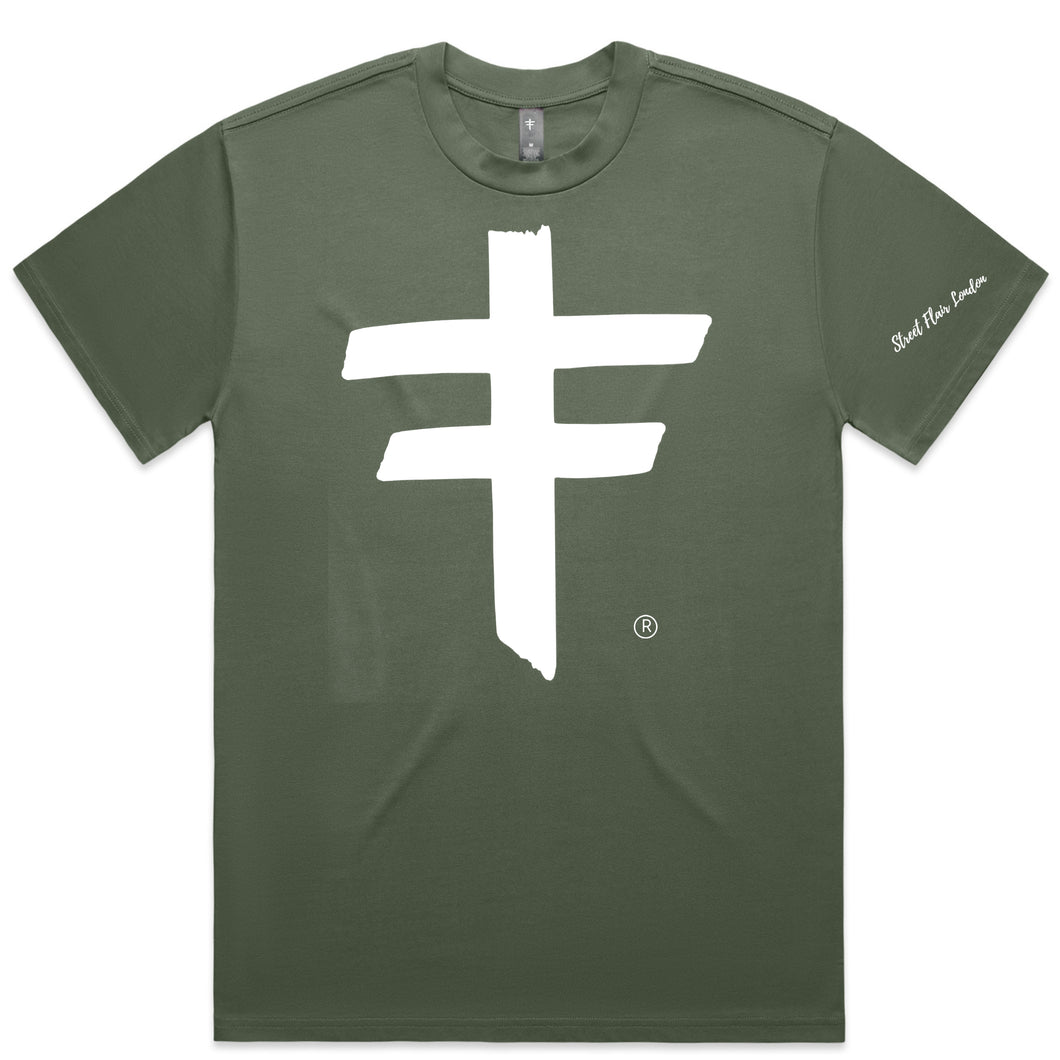 Cypress T with Oversized Logo