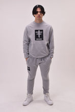 Load image into Gallery viewer, UNDIVIDED Grey  Tracksuit With Carbon Fibre Print
