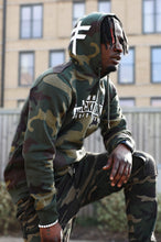 Load image into Gallery viewer, Camouflage Black Royalty Hoodie
