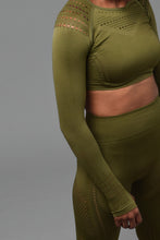 Load image into Gallery viewer, Green Long Sleeved Gym Set

