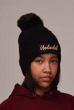 Load image into Gallery viewer, Undivided Youth Beenie - Black &amp; Gold
