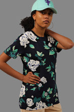 Load image into Gallery viewer, Organic Cotton Floral T
